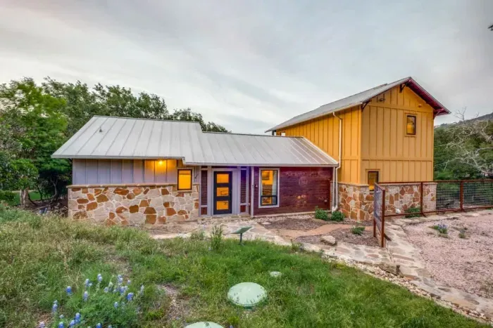 Quaint exterior with classic touches and a welcoming feel.