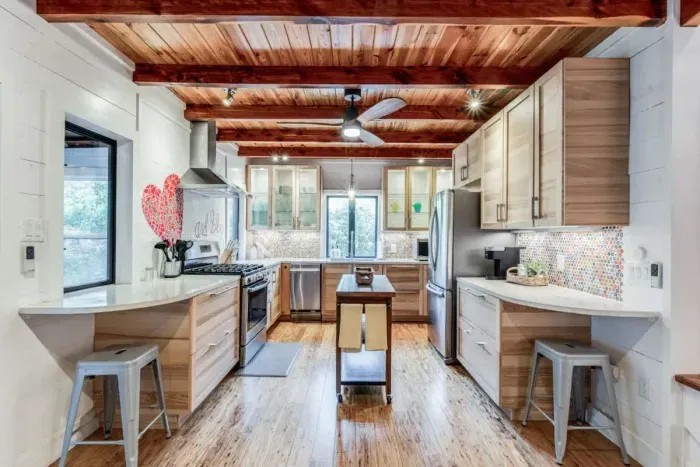 A welcoming kitchen and dining area, great for sharing meals and making memories.