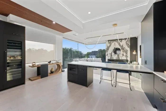 Enjoy meals surrounded by natural beauty in this dining space with scenic views.