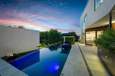 Cool off or soak up the sun. This poolside haven is designed for ultimate leisure.