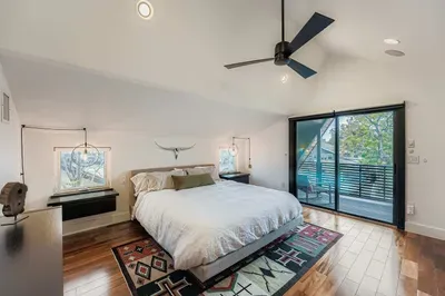 Primary bedroom with spacious layout