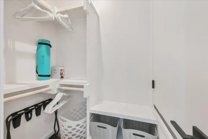 With plenty of closet space and tasteful decor, feel right at home.