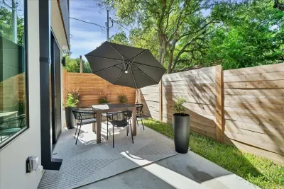 Amazing outdoor space with patio and outdoor furniture for relaxing!