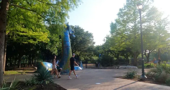 There are parks and playgrounds all over Austin!