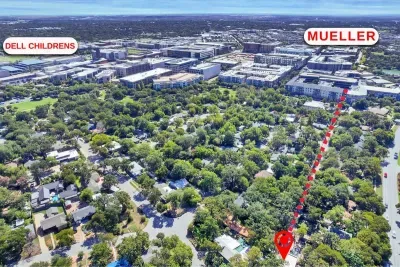 The Mueller neighborhood is a short drive from Dell Childrens
