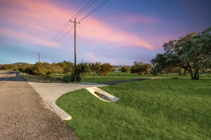 Entrance to the property