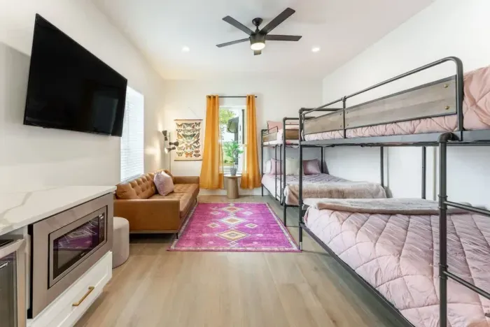 Experience refined comfort in this beautifully appointed bedroom.