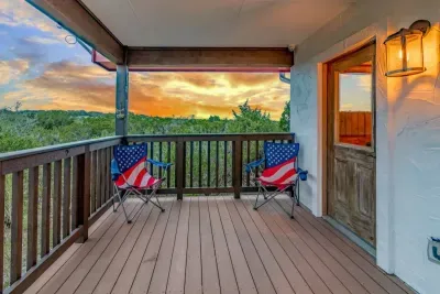 Breathtaking views right from your private balcony; perfect for sunrise or sunset.
