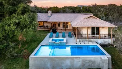 A captivating poolside retreat with unforgettable views.