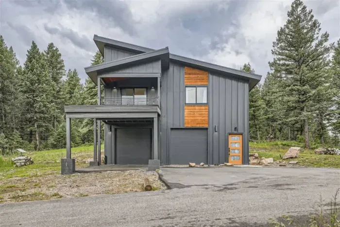 Exterior in summer months