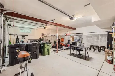 Grill and desk
