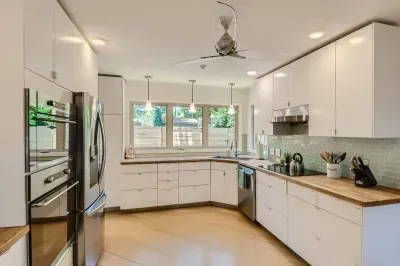 From cookware to spices, this kitchen has all the tools to make cooking easy.
