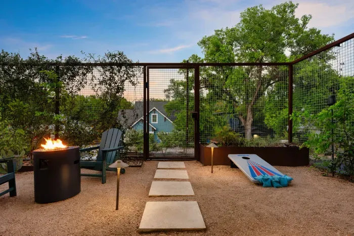 The perfect gathering spot for cozy evenings outdoors