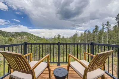 Stunning top deck offering panoramic views and a perfect space for relaxation or entertaining. With plenty of room for seating, this elevated retreat allows you to enjoy the outdoors in style. Whether it's for watching sunsets, hosting guests, or enj