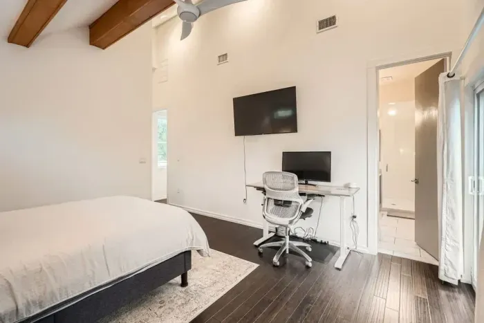 Your personal workstation, complete with plenty of natural light