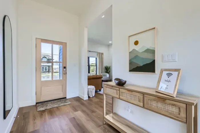 Inviting Foyer from the front door.