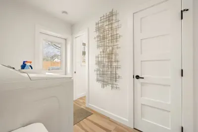 Mimosa house offers a full-sized washer and dryer for use during your stay.