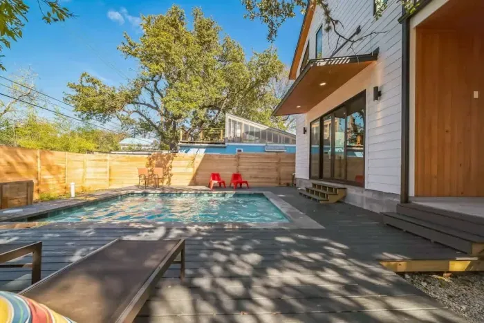 Whether you’re splashing around or soaking up the sun, this pool is pure perfection.