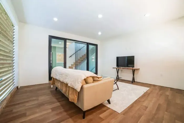 The second living room is your versatile retreat, whether you’re watching TV or enjoying a quiet conversation.