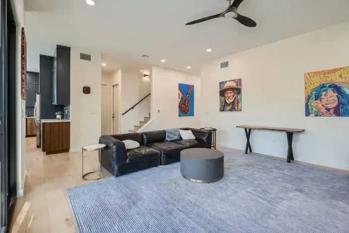 Beautiful, clean, and spacious Living room.