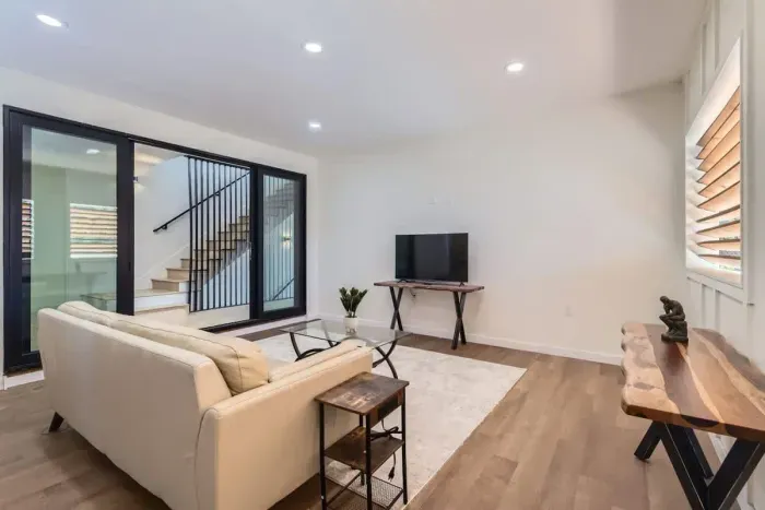 The second living room is your versatile retreat, whether you’re watching TV or enjoying a quiet conversation.