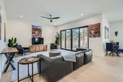 Beautiful, clean, and spacious Living room.