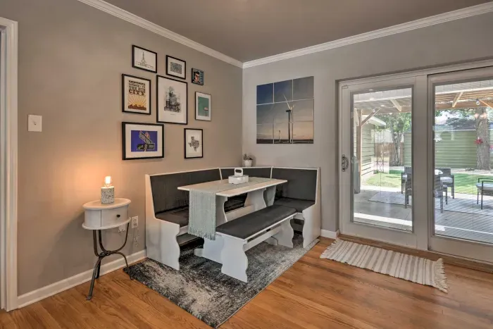 Small office nook perfect for working remotely.
