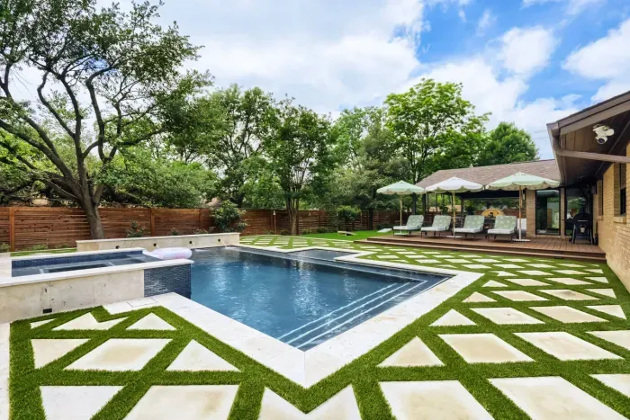 Resort-style lounging with room to breathe