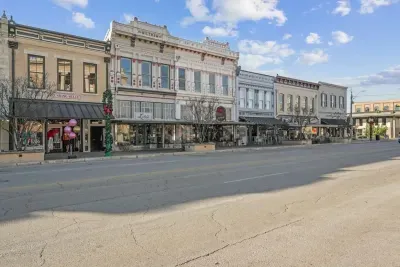 The Historic Square Downtown Georgetown...The Most Beautiful Square in Texas!