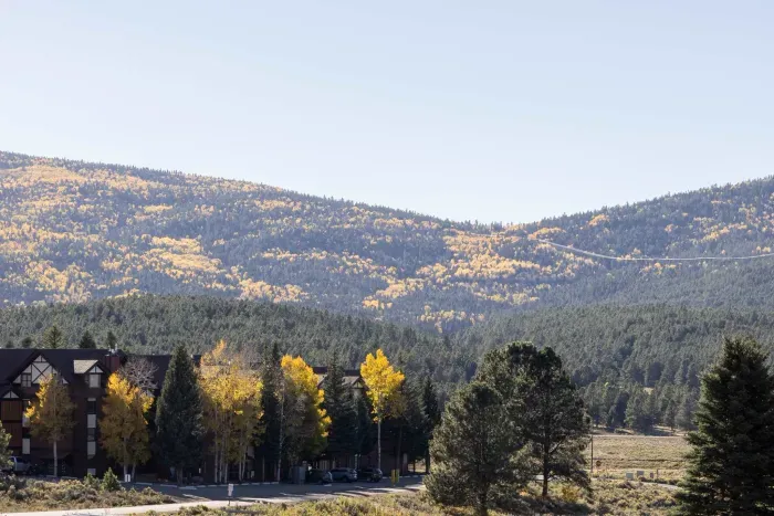 Scenic mountain views surrounding the property.