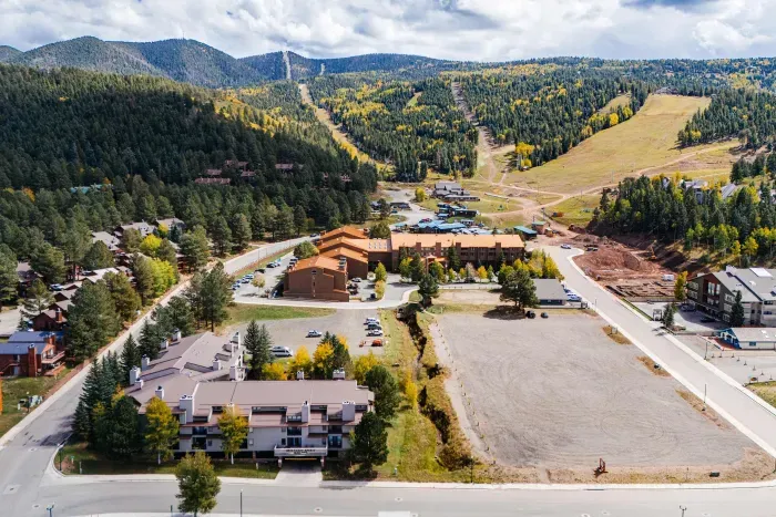 Wide mountain views with peaceful surroundings.