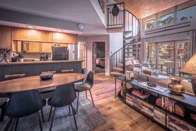Modern dining space with open-concept design perfect for shared meals.