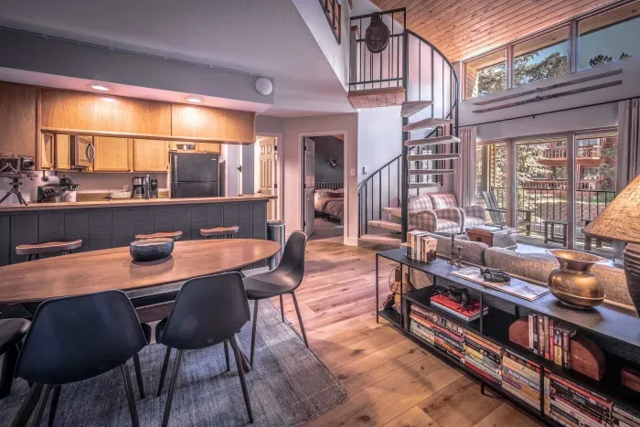 Modern dining space with open-concept design perfect for shared meals.