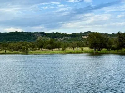 View of the property from the lake