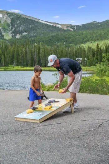 Spend the day playing outside