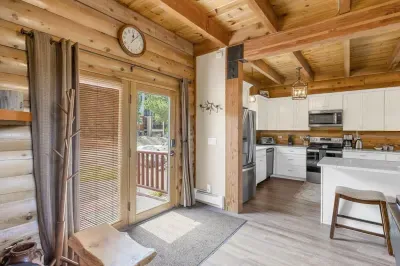 Step into a welcoming entry, setting the tone for the rest of the home. With inviting décor and soft lighting, it creates a warm and open space, offering a seamless transition into the living areas.