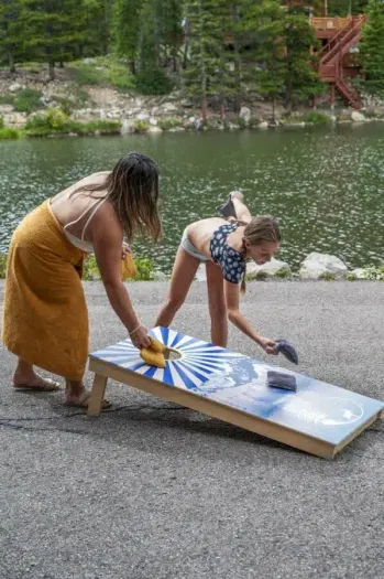 Spend the day playing outside