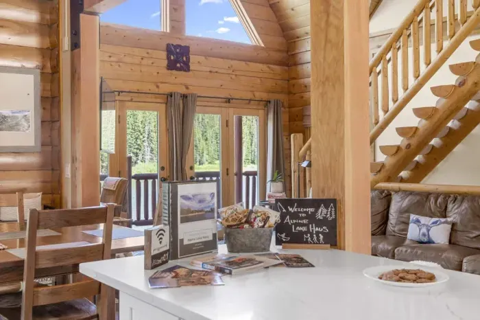 Bright, open-concept kitchen flows seamlessly into the dining area for effortless entertaining.