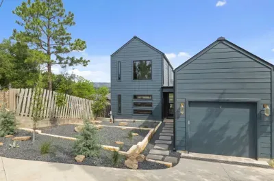 Modern home exterior blending style with comfort.