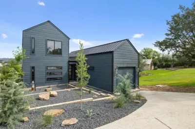 Modern exterior blending style with comfort.
