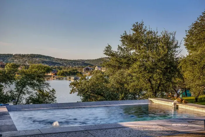 Sparkling infinity-edge pool with breathtaking views.