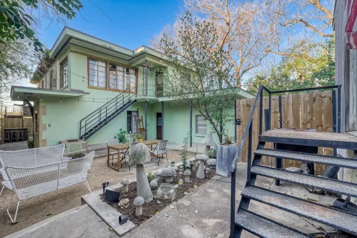 Peaceful courtyard ideal for relaxing.