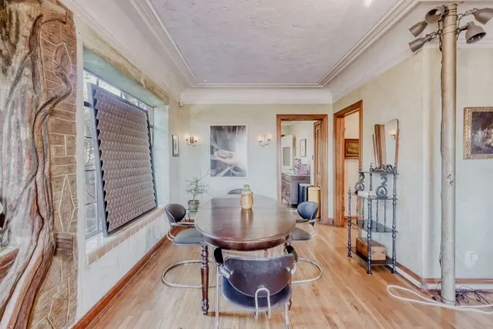 Dining space for shared meals.