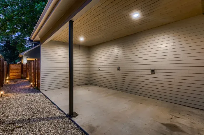 A lovely space to return to after a day of exploring the area.