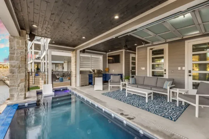 Morning coffee by the pool, evening swims under the stars; your getaway awaits!