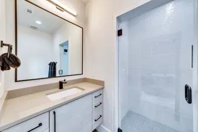 Sparkling clean and fully stocked with essentials—start and end your day refreshed!