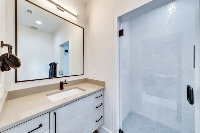 Sparkling clean and fully stocked with essentials—start and end your day refreshed!