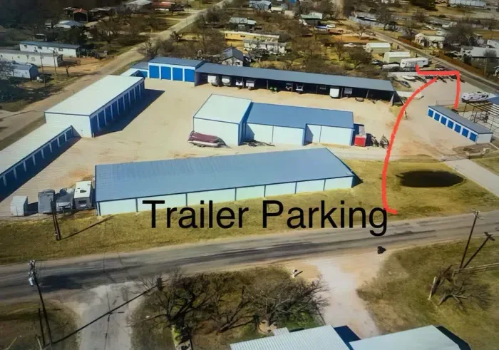 Location of trailer parking available!