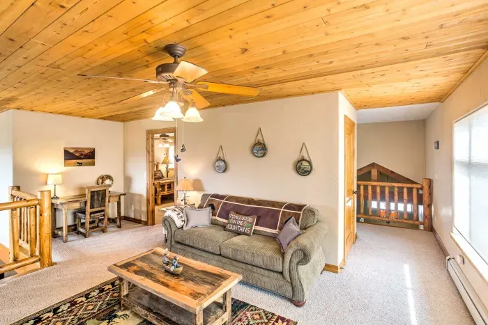 Relax in this bonus living space with plenty of seating and a welcoming atmosphere.