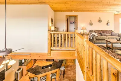 Open and airy second living area, providing extra space for family and guests to gather.